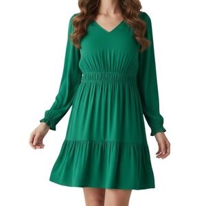 loft outlet green dress | Dresses | Loft Plaid Print Cap Sleeve Split Neck Tie Waist Sleeveless Size variation-ahana-lemon-dress
